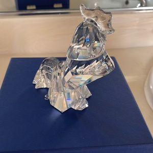 Swarovski Clear Crystal Figurine Symbols THE ROOSTER